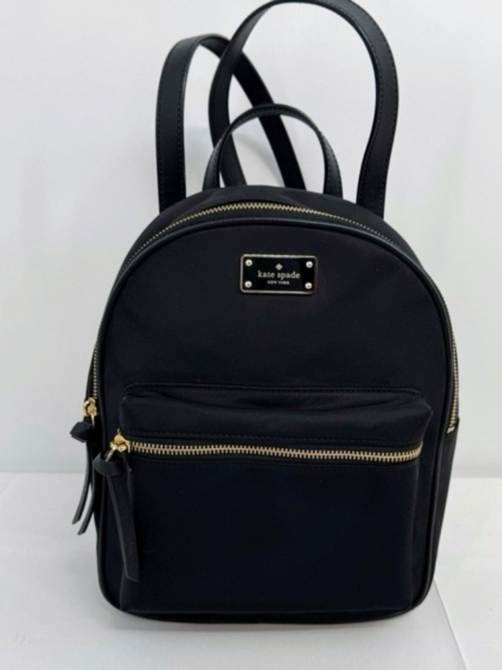 Kate Spade Mini Backpack with Gold Hardware
